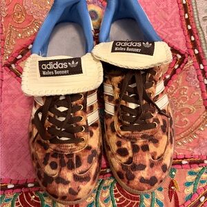 Adidas Wales Bonner Leopard Print Shoes